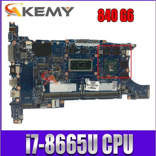 FOR HP 840 G6 IDS DSC i7-8665U OSR 15u G6 laptop motherboard L62755-601 L62755-501 L62755-001 6050A3022501 100% working