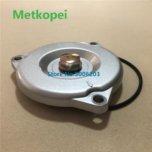 Motor GN250 engine oil pan drain plug oil sump draining seat floor drain leak hread plate for Suzuki 250cc GN 250 fuel cover