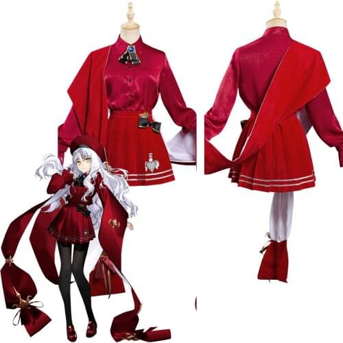 Fate/Grand Order FGO Caren Hortensia Cosplay Costume Dress Outfits Halloween Carnival Suit
