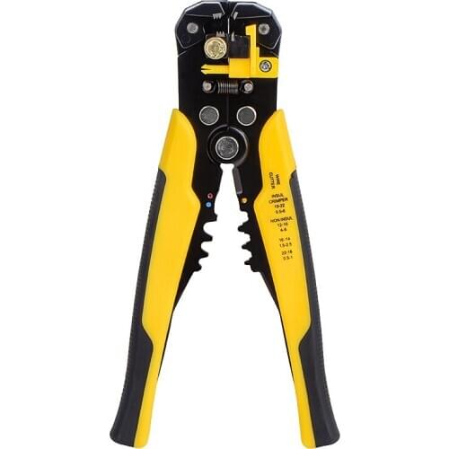 QHTITEC Multifunctional Stripping Tools Automatic Wire cutter pliers Stripper Crimping Pliers Terminal 0.2-6.0mm2 hand tool
