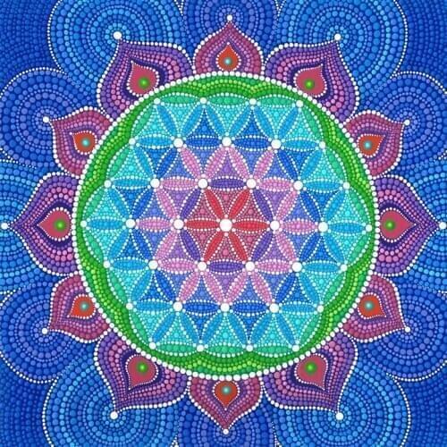 Mandala Diamond Painting Kit - DIY Mandala-3