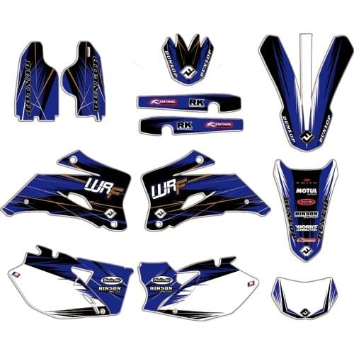 Decals Sticker for Yamaha WR250F 2007-2013 WR450F 2007 2008 2009 2010 2011 WR 250F 450F WR 250 450 F