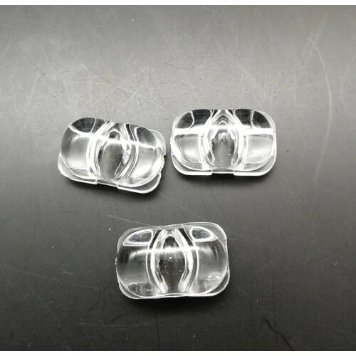 New design 18.2*11.8mm LED lens 60X120 degree for high power LED Street Peanuts Lens