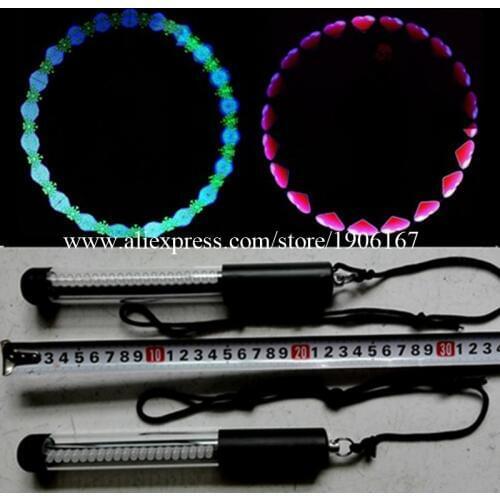 One Pair Full Color 20 Pixels Poi LED Nunchakus DIY Programmable Performance POI For Party Bar Nightclub
