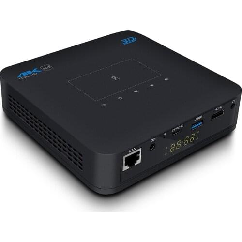 P15 4K 3D Projector Android 9.0 5G Wifi Bluetooth HD DDR4 4GB 32GB DLP Proyector Daylight Home Theater Beamer Airpay Miracast