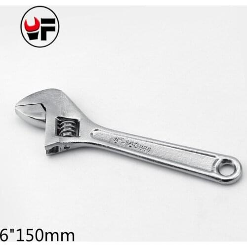 YOFE 6 Inch 150mm Universal Adjustable Wrench High Quality Multi-function Monkey Spanner Hand Tool For Bike Or Car