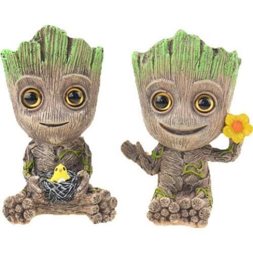 Aquarium Groot Air Bubbler Decorations,Air Bubbler Decorations for Fish Tank
