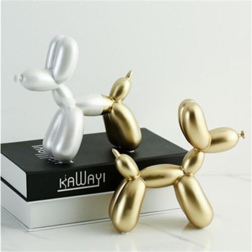 INS Nordic Creative Resin Balloon, Dog Gift, Living Room, Liquor Cabinet, Milk Tea Shop, Desktop Decoration, Animal Decoration