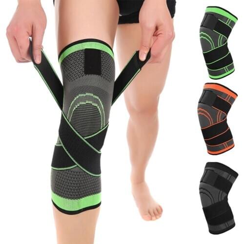 1PCS Knee Support Professional Protective Sports Knee Pad Breathable Bandage Knee Brace Warmth Basketball Tennis Cycling