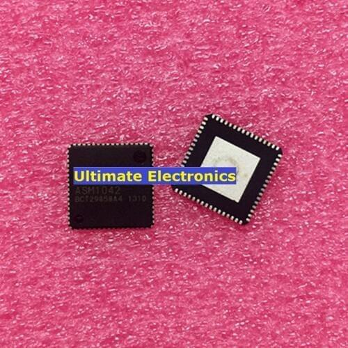 2PCS ELECYINGFO 100% New ASM1042 1042 QFN-64 chip Original
