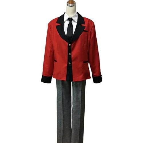 Anime Kakegurui Compulsive Gambler Ryouta Suzui Ryota uniform Cosplay Costume Custom Made 11