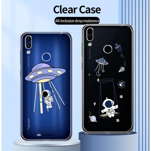 For Honor 8C Case Phone Back Cover For Huawei Honor 8C 8c Clear Cute Fashion Shell For Honor 8C 6.26 inch Transparent Phone Case