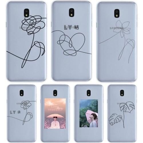 Love Yourself Flower Kpop For Samsung Galaxy J8 J7 Duo J6 J5 Prime J4 Plus J3 J2 Core 2018 2017 2016 Phone Case Cover