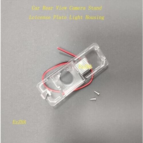 EzZHA Car Rear View Camera Bracket License Plate Light For Volkswagen Golf Bora Beetle Phaeton Magotan Scirocco Passat CC