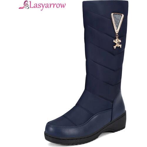 Женские зимние сапоги Lasyarrow China At AliExpress