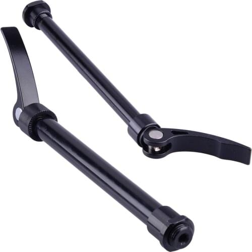 LETAOSK Black Front Rear Wheel Hub Thru Axle Quick Release Skewers Fit For MTB Mountain Bike