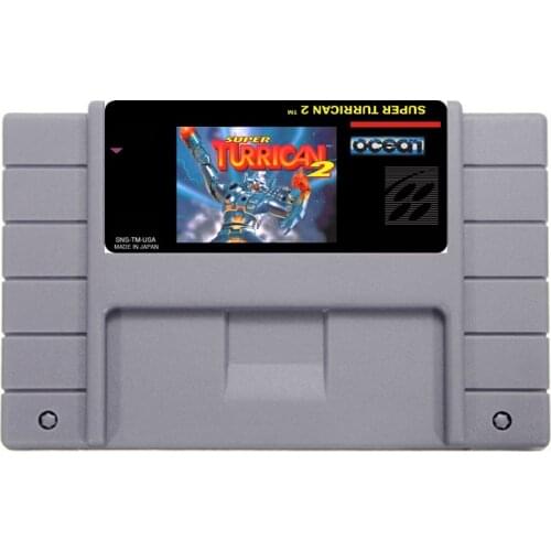 Hot Selling 16bit 46pin Super Game Card - Super Turrican 2