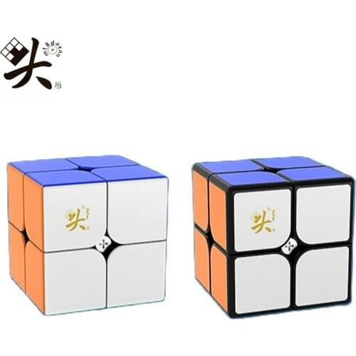 Newest Dayan Tengyun 2x2 Plus M Magnetic Magico Cube Professional Teng Yun V2 M 2x2x2 with Magnets Puzzle Educational Toys Cubes