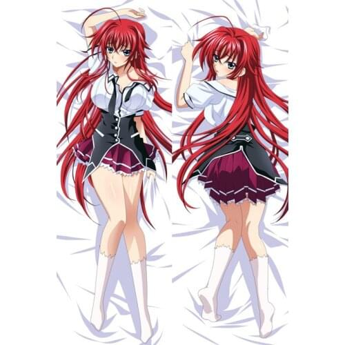 Newly Design Anime High School DxD Rias Gremory Dakimakura Hugging Body Pillow Cover Pillow Case