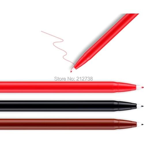 New Professional Permanent Makeup Supplier 5PCS 3 Color Microblading Skin Marker Pen For Microblading Practice Eyebrow