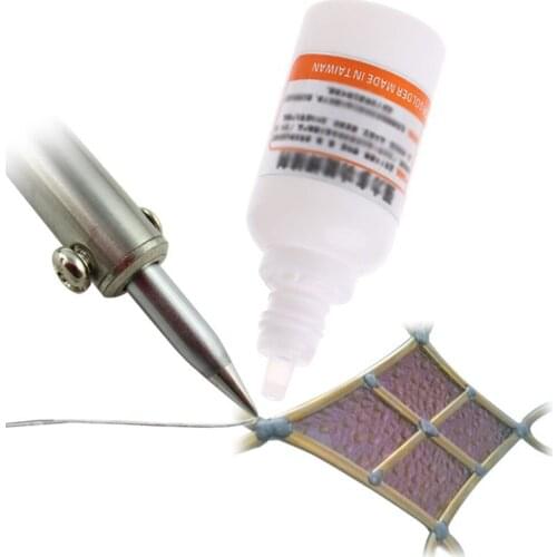 Soldering Paste 35ml Stainless Steel Liquid Flux Soldering Paste Flux Liquid Water Durable Welding Tool