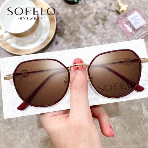 Polarized Bifocal Prescription Sunglasses Women UV400 Myopia Optical Sun Glasses For Women Progressive Bifocal Eyewear Brand