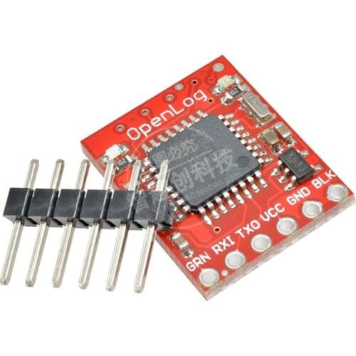 Openlog Serial Data Logger Open Source Data Recorder ATmega328 Module SPI Pin 16MHz 64G For Arduino Support Micro SD