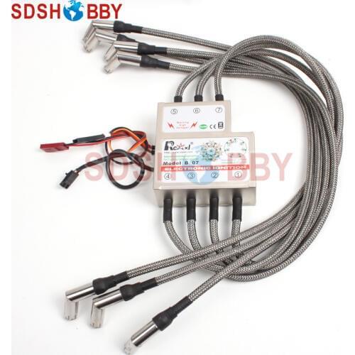 Rcexl Seven Cylinder Radial Engine Igniter 4.8V~8.4V 622a Igniter Including Sensor for ME-8 1/4 -32 CM-6-10MM