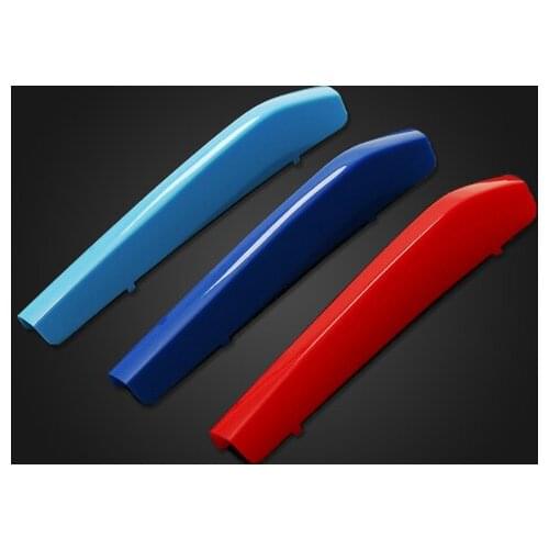 Grille Grill Trim Stripe for BMW E34 F10 F20 E92 E38 E91 E53 E70 X5 M M3 GT Upgrade Grill M Style
