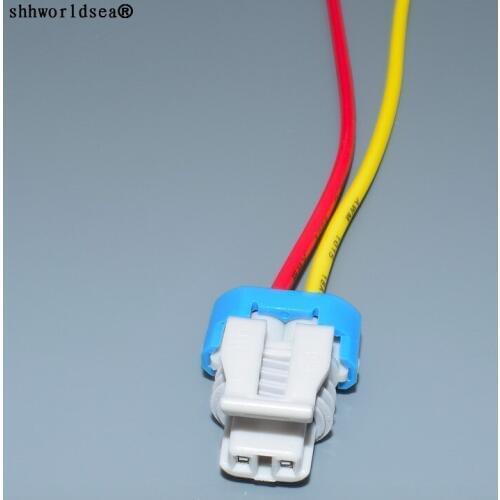 Shhworldsea 2 Pin 1.5mm Female Automotive Connector 12052644 Throttle Plug Connector Socket