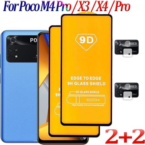 F3 Poco X3 Pro Smartphone 9D Glass for Poco F3 Tempered Glass poko x3 xiaomi pocophone x3 pro Film pocof3 Verre Trempe poco-x3 mobile screen protector poco x3 pro