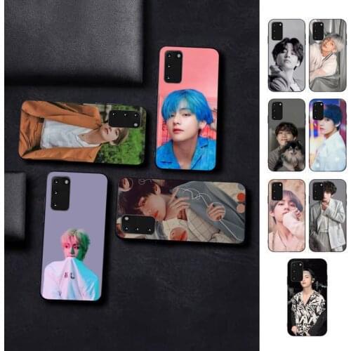 TOPLBPCS Kim Taehyung Phone Case for Samsung S10 21 20 9 8 plus lite S20 UlTRA 7edge