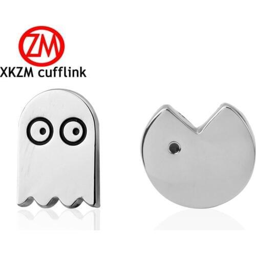 XKZM High quality new products popular in Europe Movies Little beans cufflinks French shirts cufflinks wholesale friends gifts