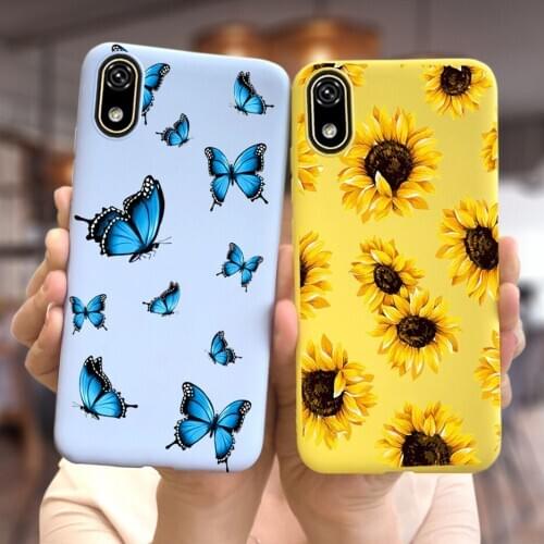 Colorful Fashion Shell For Xiaomi Redmi 7A Case Slim Soft Silicone Phone Cases For Xiaomi Redmi 7A 7 a Redmi7A Back Cover 5.45