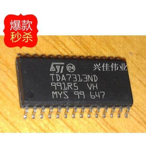 10PCS New original authentic TDA7313 TDA7313ND SOP-28 digital stereo audio control IC