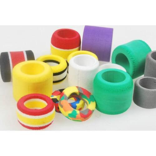 12Pcs Colorful Sponge Tires Wide/Narrow Light Weight Foam Tires Spare Parts For TAMIYA MINI 4WD Car Model