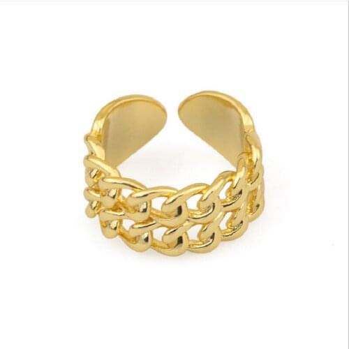 925 sterling silver cold wind twist mesh openwork weave open loop retro senior sense temperament ring female