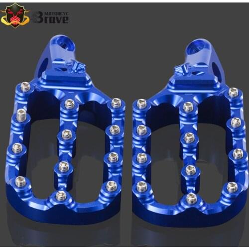 For Husqvarna TE 310i TE310i TX/FX300 350 450 TE 150 250 300 450 501 Motorcycle Accessories CNC Wide Foot Peg Footrest