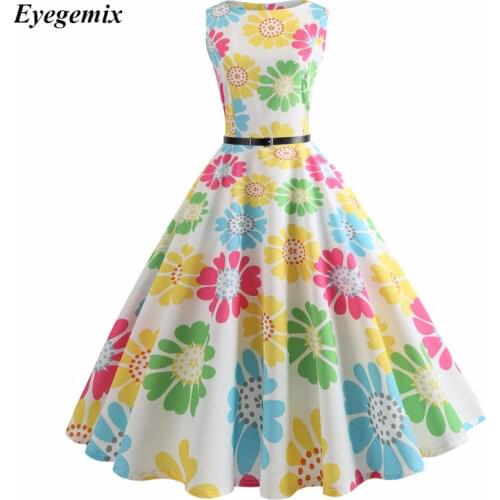 Летние платья с принтом Eyegemix China At AliExpress