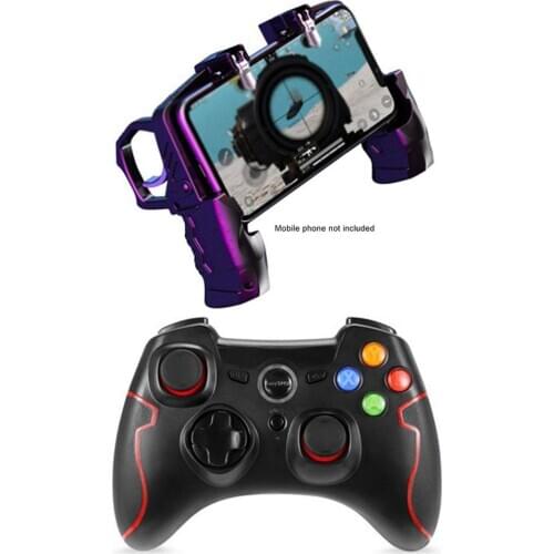 Gamepad ABS Metal Ergonomic Grip Mobile Game Auxiliary Buttons For Shooting Games Game Assist Joystick Aiming Button