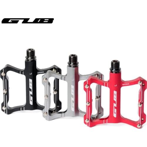 GUB Ultralight CNC Bike Pedals GC008 Bicycle Pedal Anti-slip MTB Mountain Bike Pedal Sealed Bearing Pedals Bicycle Accessories