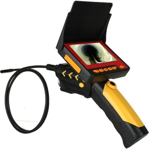4.3inch 1M Cable Diameter 8.2mm Pipe Inspection Camera 6pcs Adjustable IR LED With The Camera Viewing Angle 60 Degree