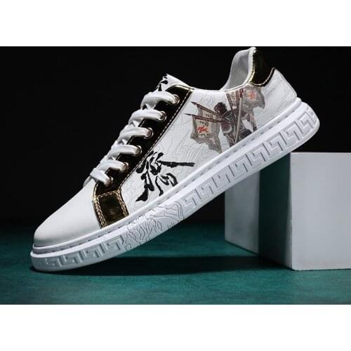 KLYWOO Superstar Men Casual Shoes Leather Luxury Sneakers Men High Quality Light Breathable Vulcanized Men Shoes Running Hip hop