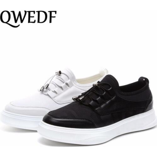 Sneakers Mens Shoes Fashion Cool Street Sneakers Breathable Mens Casual Shoes Male Brand Classic Formal White Shoes D9-64