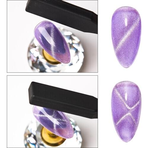 Magnetic Nail Art Magnet Stick for Cat Eye Gel Super Magnetic Strong Magnet Slice Board Magic Cat Eye Nail Art Effect Nail Tools