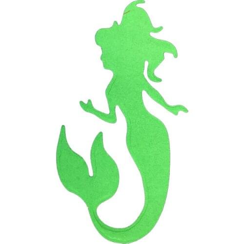 Julyarts Mermaid Metal Dies Natal For DIY Scrapbooking Photo Album Paper Card Making Decorative