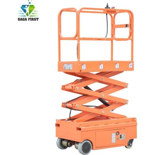 Mini self propelled electric smart scissor lift hydraulic mini lift