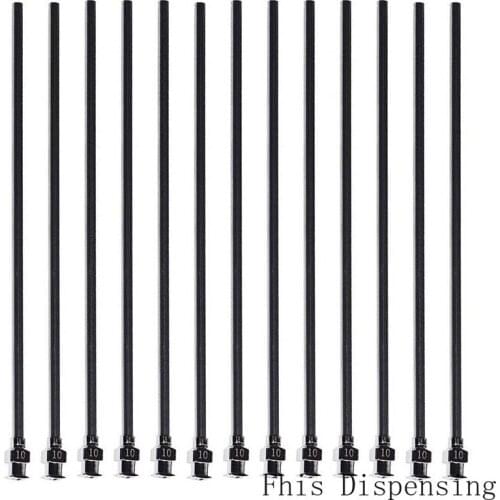 Stainless Steel All Metal Blunt Tips Syringe 10G 130mm Dispensing Needles for Injection Pack of 5