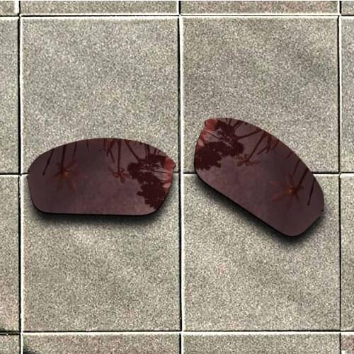 Bronze Brown Polarized Sunglasses Replacement Lens for-Oakley Half Wire 2.0 Frame 100% UV Protection Good Fitness