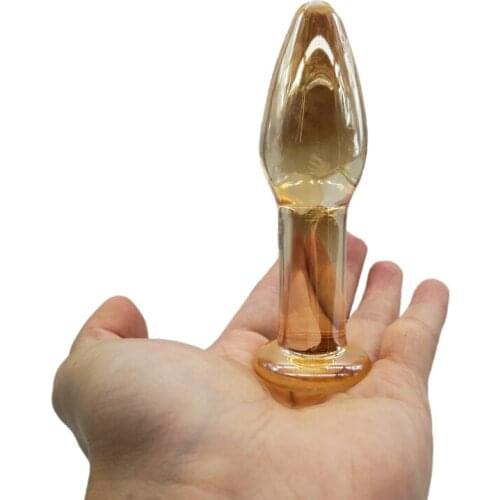 Sex Vibrator Glass Anal Toys for Women Adult Sex Products Men Butt Plug Glass Anal Plug Sex-toy Anal DildoToys for Gay Man Woman